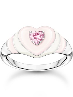 anello donna Thomas Sabo Ladies Ring TR2435-041-9-50 heart size 50