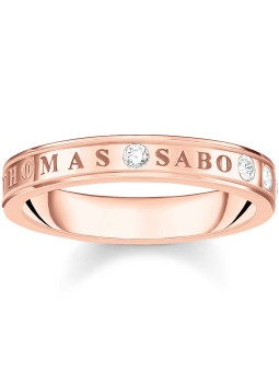anello donna Thomas Sabo Ladies Ring TR2253-416-14-54 Heart size 54