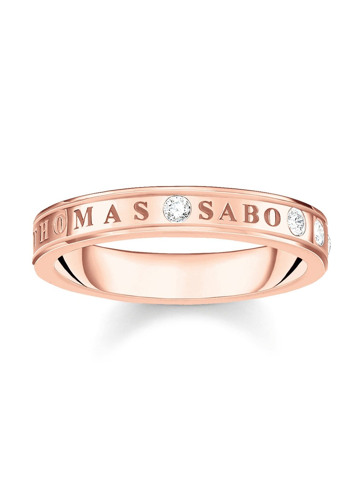 anello donna Thomas Sabo Ladies Ring TR2253-416-14-54 Heart size 54