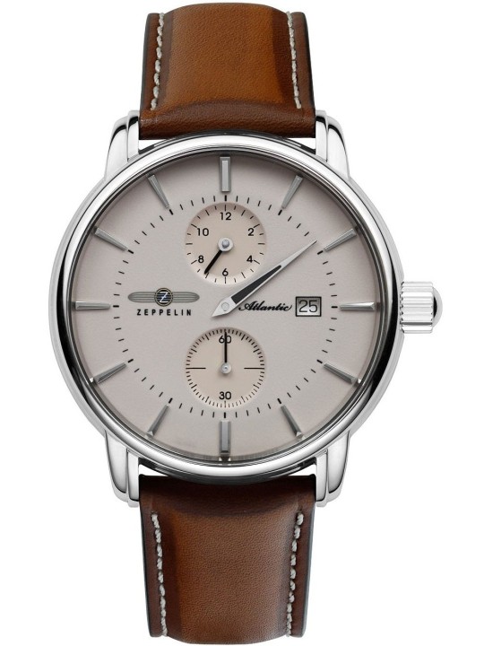 orologio uomo Zeppelin 8426-5 Atlantic Automatic Mens Watch 43mm 5ATM