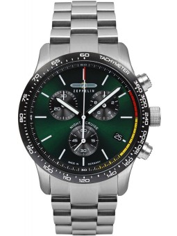 orologio uomo Zeppelin 7288M-4 Night Cruise Chronograph Mens Watch 42mm 10ATM