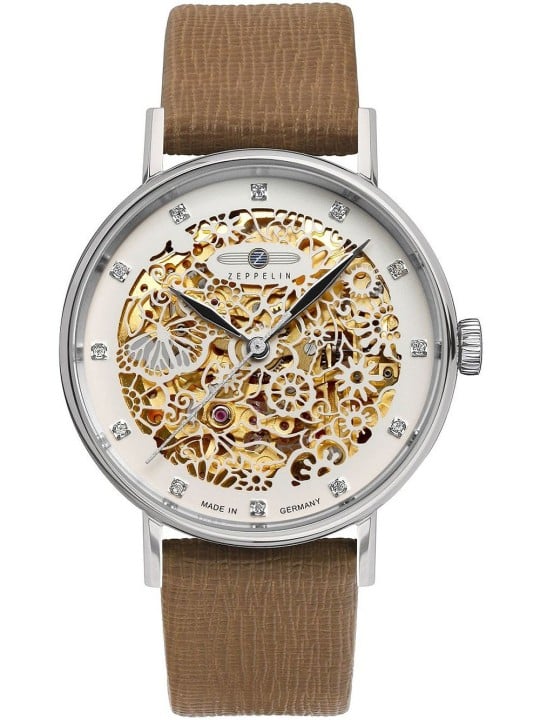 orologio donna Zeppelin 7461-5 Princess of the Sky Automatic Ladies Watch 36mm 5ATM