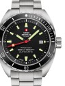 orologio uomo Swiss Military SMA34100.01 Diver Titanium Automatic Mens Watch 42mm 30ATM