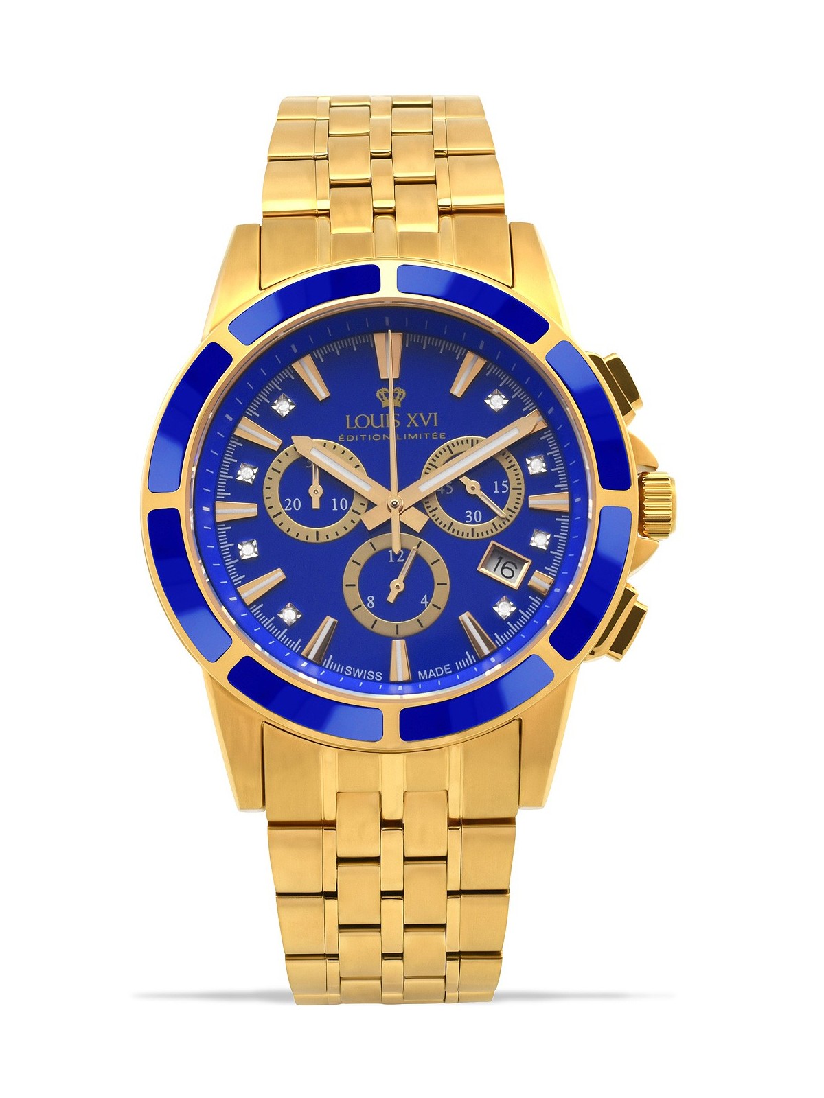 orologio uomo Louis XVI LXVI1105 Majest? Chronograph Mens Watch 43mm 5ATM