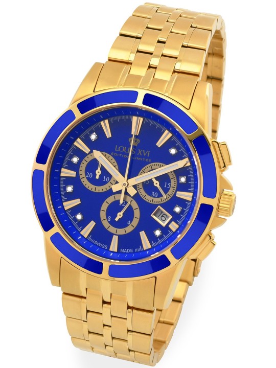 orologio uomo Louis XVI LXVI1105 Majest? Chronograph Mens Watch 43mm 5ATM