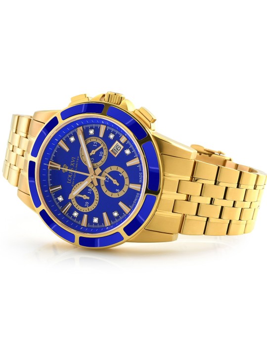orologio uomo Louis XVI LXVI1105 Majest? Chronograph Mens Watch 43mm 5ATM
