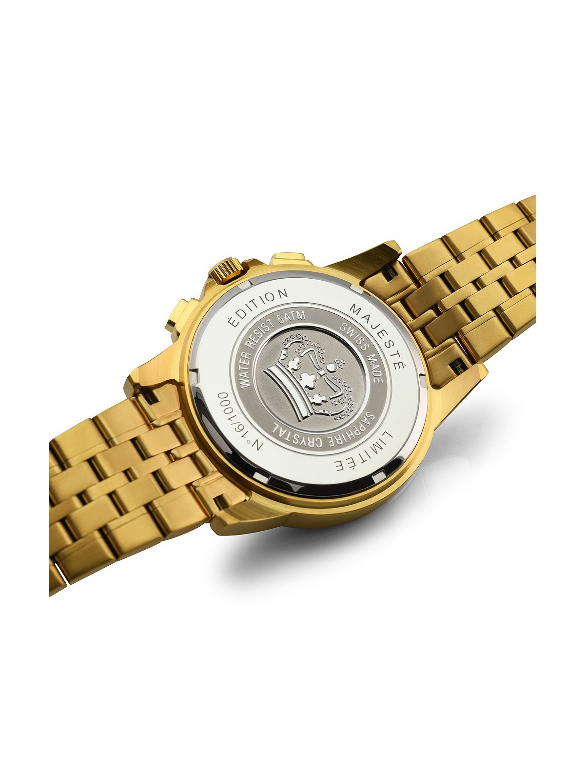 orologio uomo Louis XVI LXVI1105 Majest? Chronograph Mens Watch 43mm 5ATM