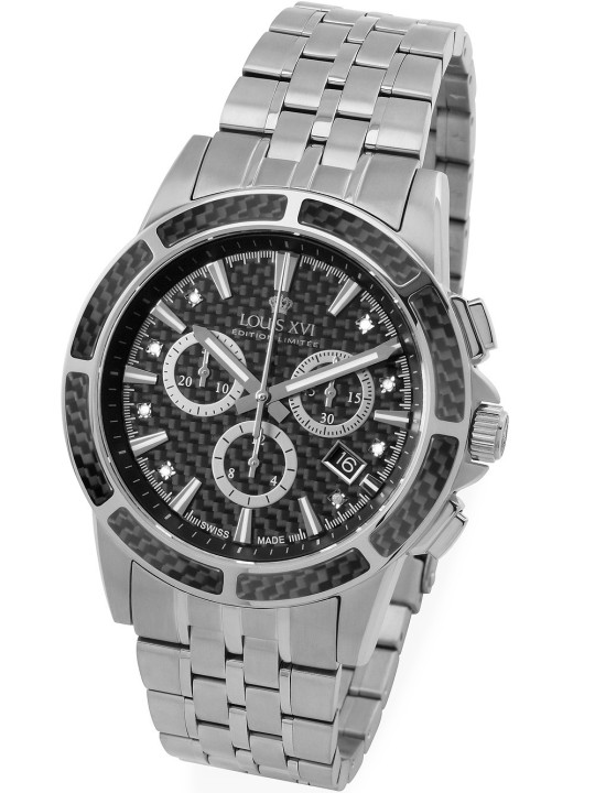 orologio uomo Louis XVI LXVI1101 Majeste Chronograph Mens Watch 43mm 5ATM