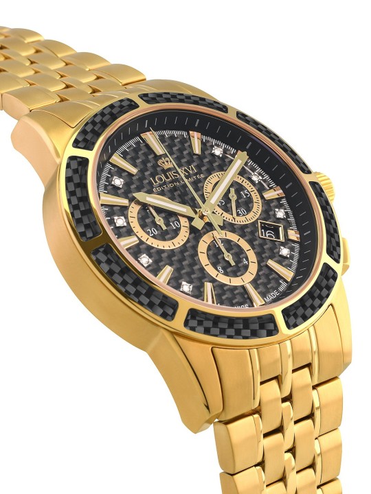 orologio uomo Louis XVI LXVI1103 Majeste Chronograph Mens Watch 43mm 5ATM
