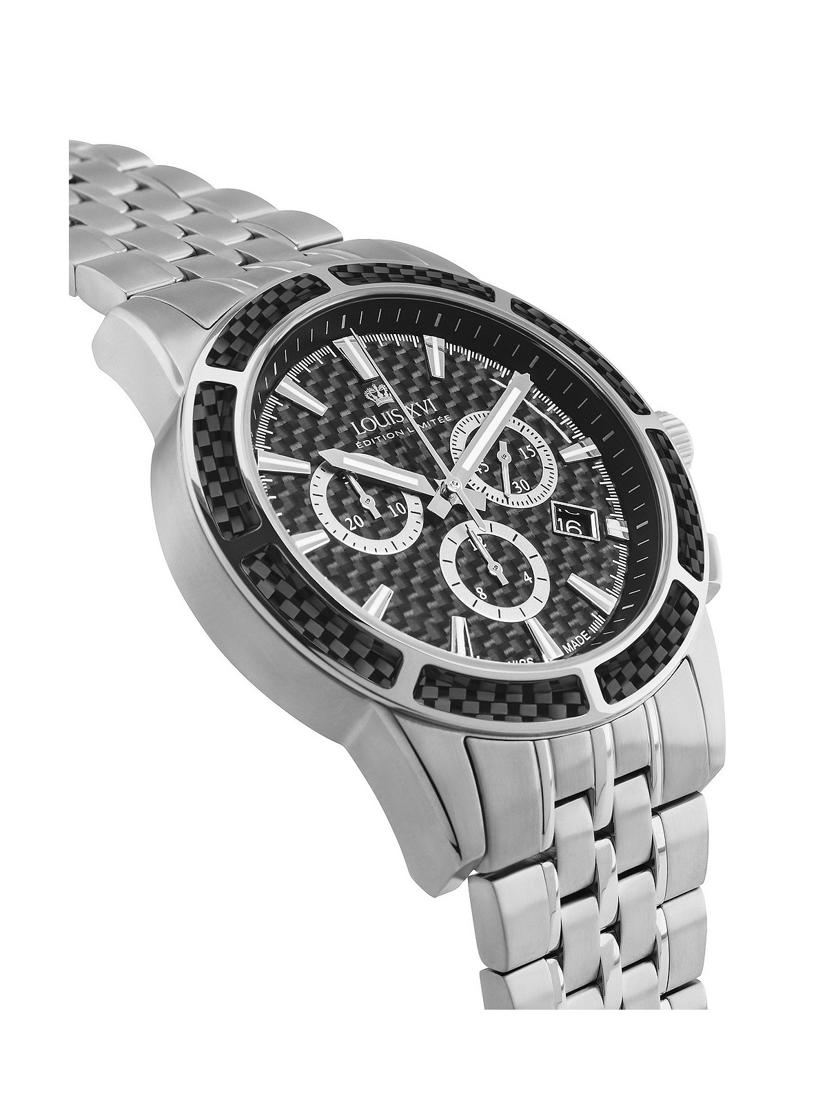 orologio uomo Louis XVI LXVI1100 Majest? Chronograph Mens Watch 43mm 5ATM