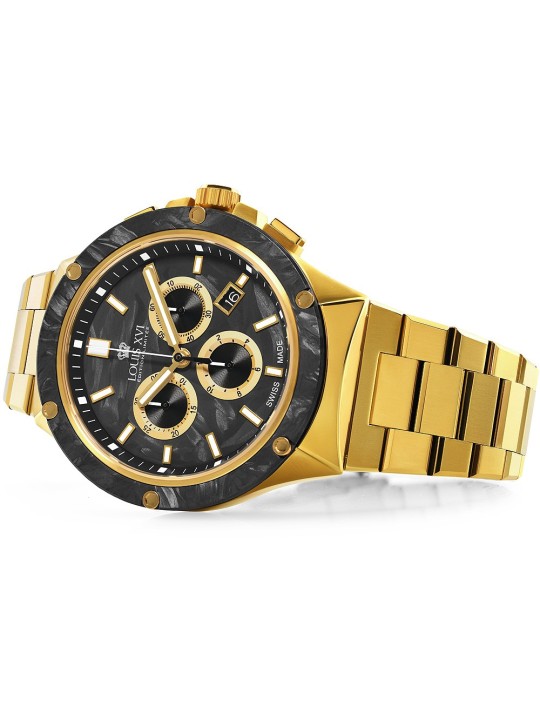 orologio uomo Louis XVI LXVI1211 Le Monarque Chronograph Mens Watch 42mm 5ATM