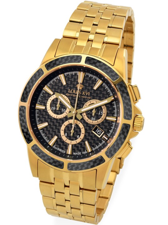 orologio uomo Louis XVI LXVI1102 Majest? Chronograph Mens Watch 43mm 5ATM