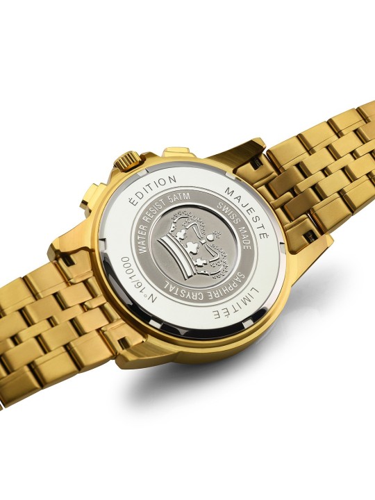 orologio uomo Louis XVI LXVI1102 Majest? Chronograph Mens Watch 43mm 5ATM
