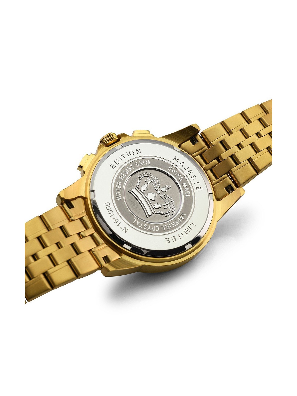 orologio uomo Louis XVI LXVI1102 Majest? Chronograph Mens Watch 43mm 5ATM