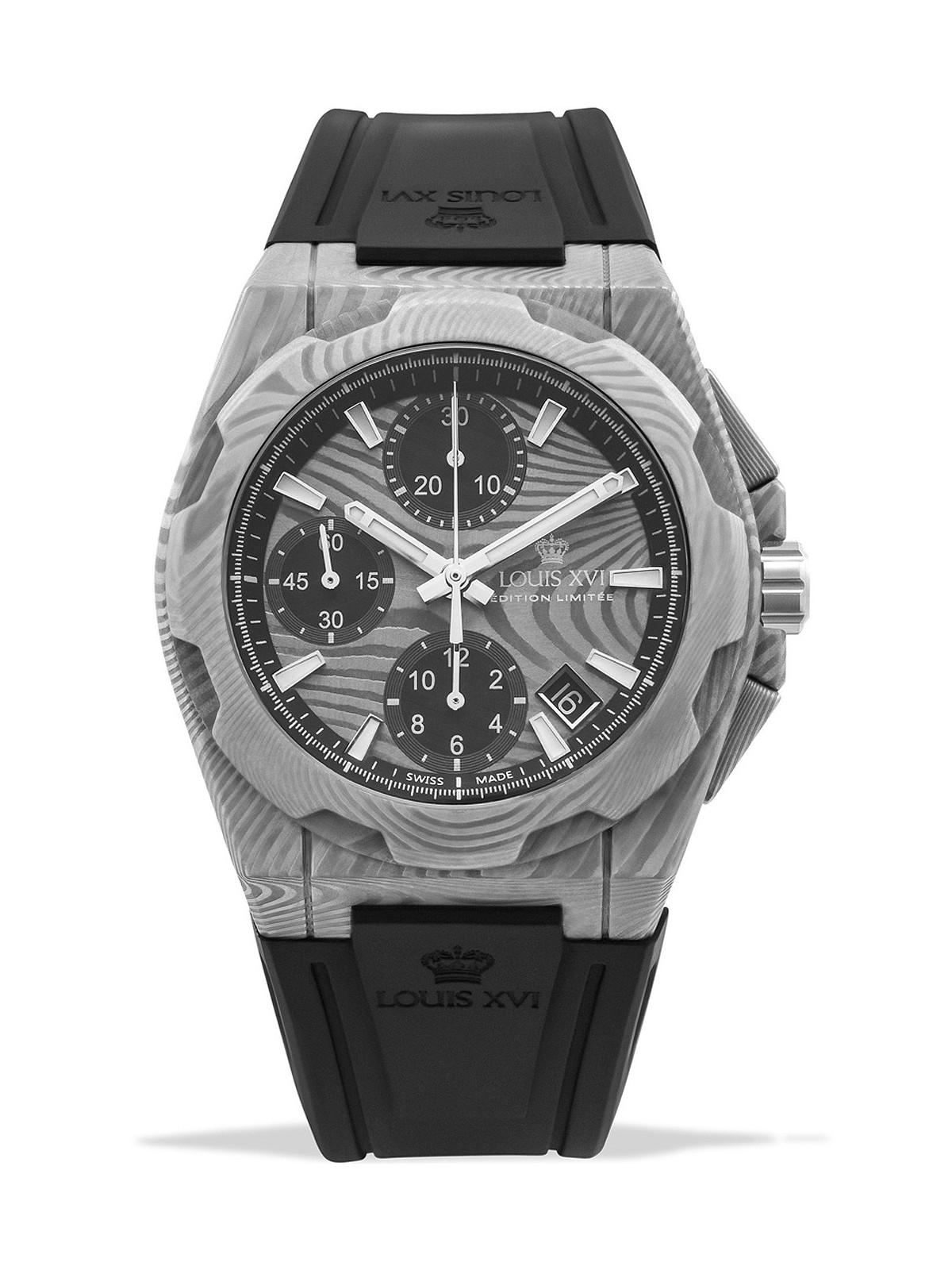 orologio uomo Louis XVI LXVI1201 La Vauguyon Chronograph Automatic Mens Watch 41mm 5ATM