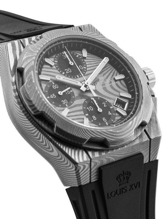 orologio uomo Louis XVI LXVI1201 La Vauguyon Chronograph Automatic Mens Watch 41mm 5ATM