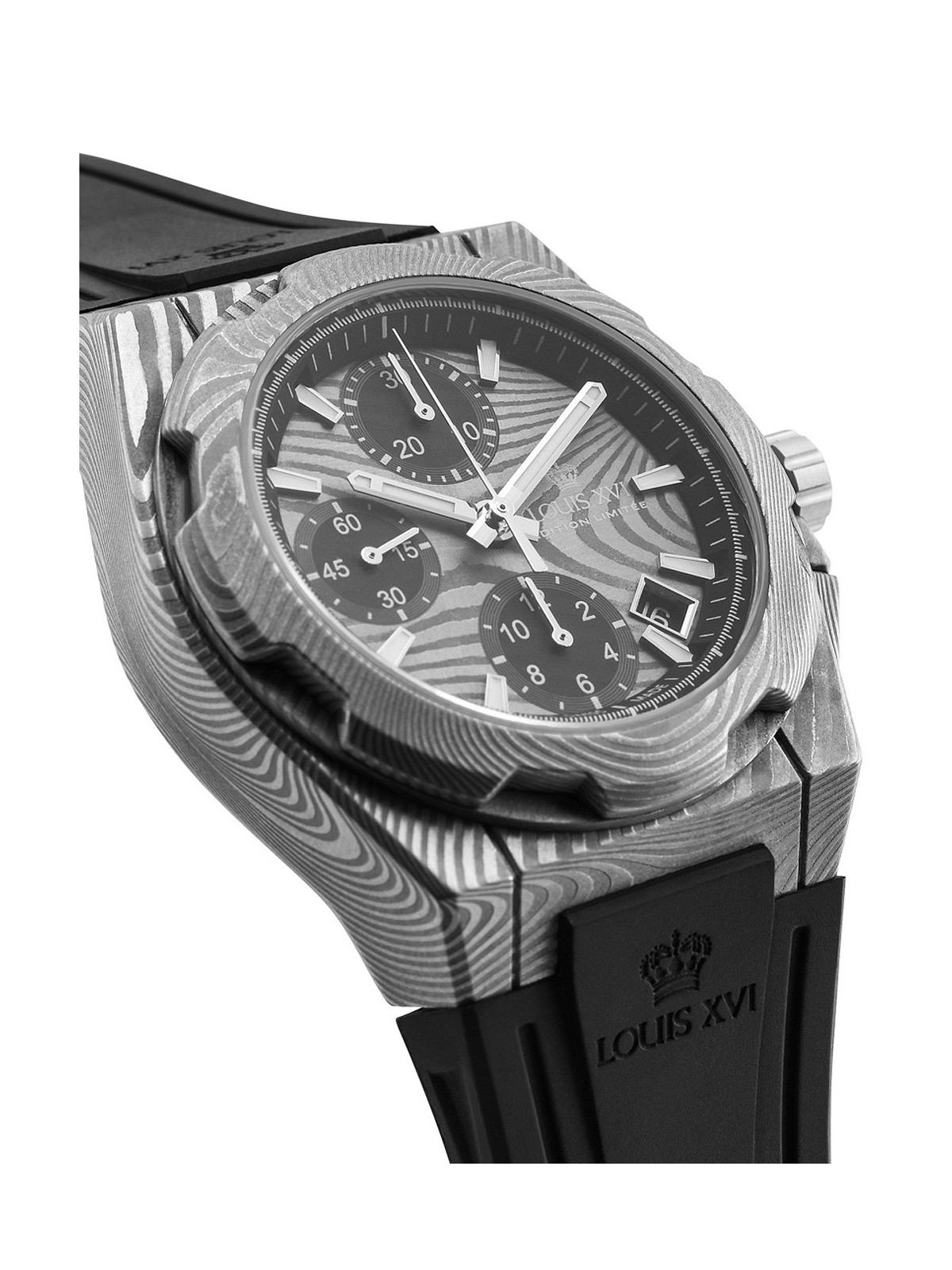 orologio uomo Louis XVI LXVI1201 La Vauguyon Chronograph Automatic Mens Watch 41mm 5ATM