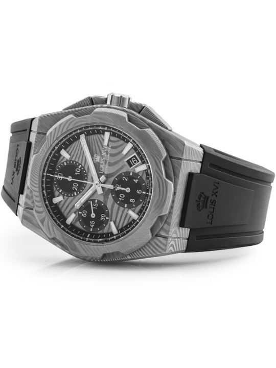 orologio uomo Louis XVI LXVI1201 La Vauguyon Chronograph Automatic Mens Watch 41mm 5ATM