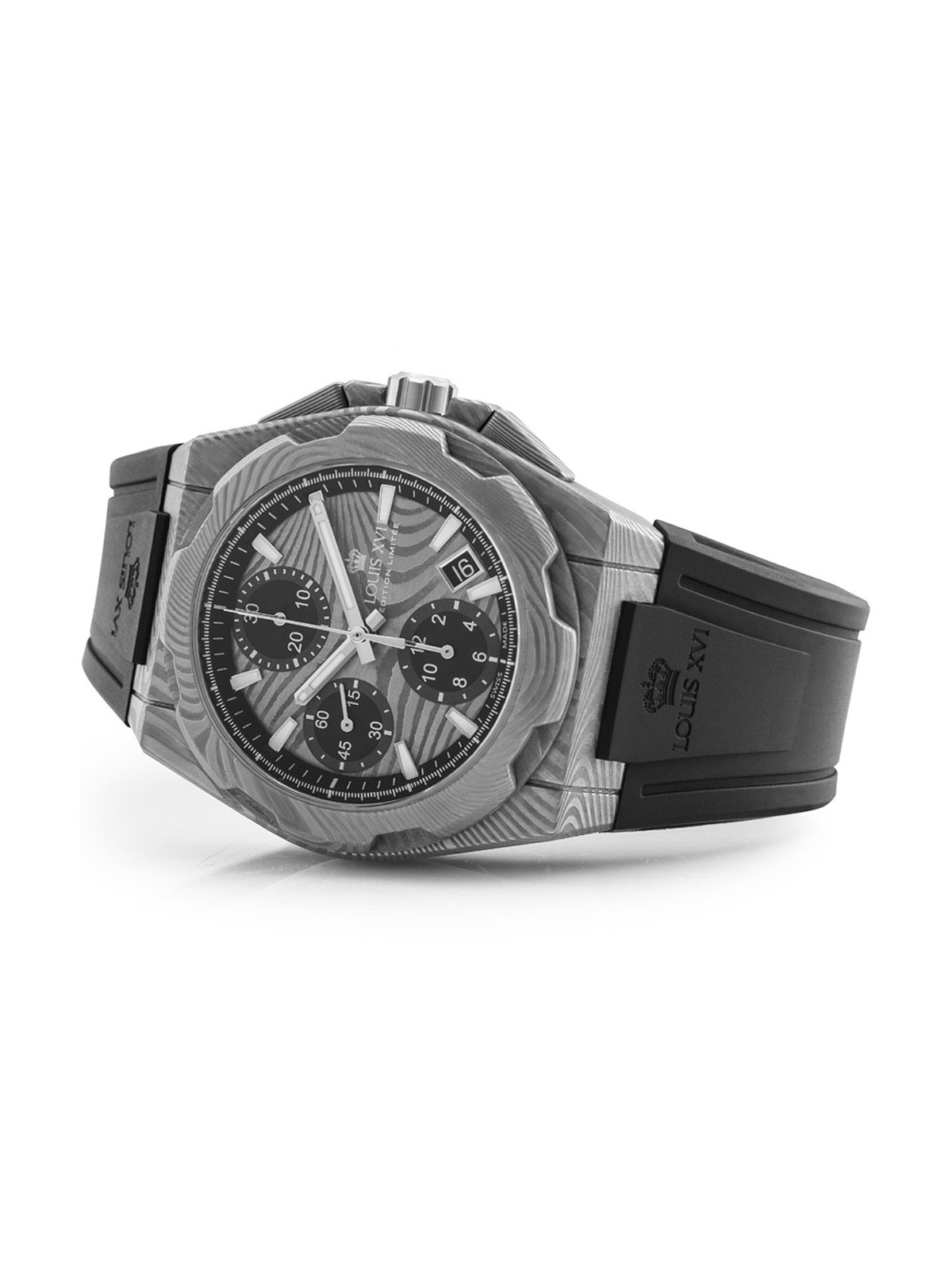 orologio uomo Louis XVI LXVI1201 La Vauguyon Chronograph Automatic Mens Watch 41mm 5ATM