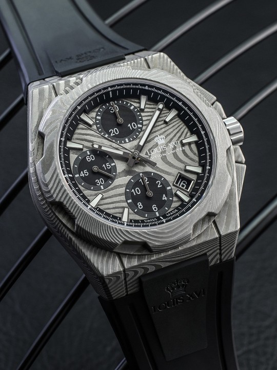orologio uomo Louis XVI LXVI1201 La Vauguyon Chronograph Automatic Mens Watch 41mm 5ATM