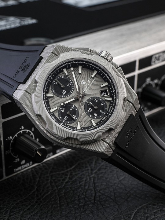 orologio uomo Louis XVI LXVI1201 La Vauguyon Chronograph Automatic Mens Watch 41mm 5ATM