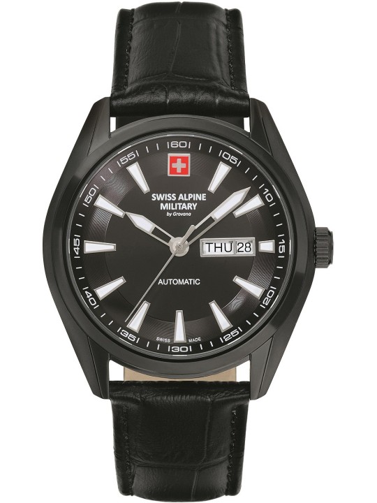 orologio uomo Swiss Alpine Military 7090.2577 Automatic Mens Watch 43mm 10ATM
