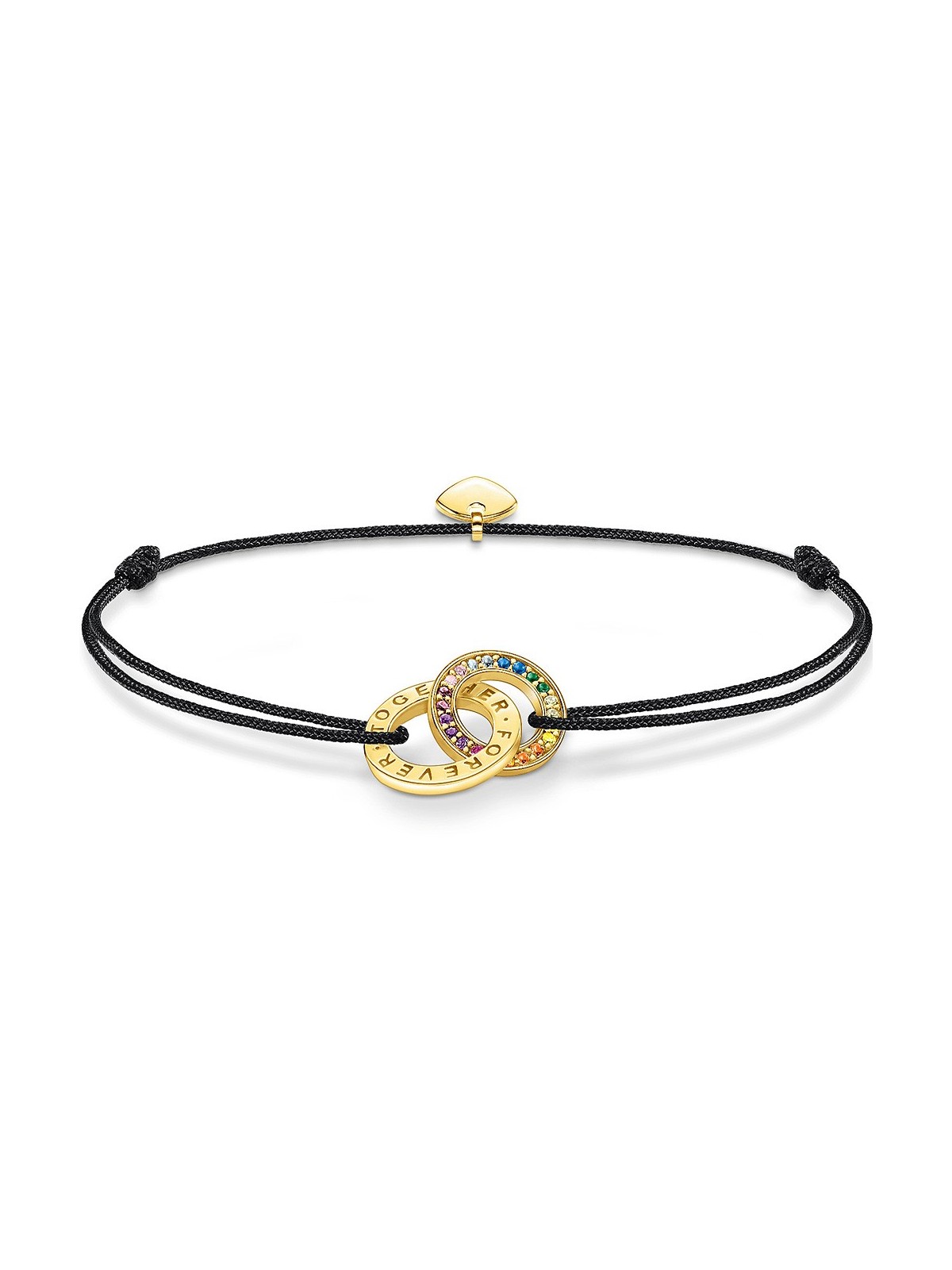 bracciale donna Thomas Sabo A2085-996-7 Together Rainbow Bracelet Ladies