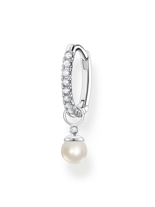 orecchini donna Thomas Sabo Single Creole Pearl CR702-167-14
