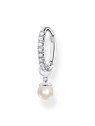 orecchini donna Thomas Sabo Single Creole Pearl CR702-167-14