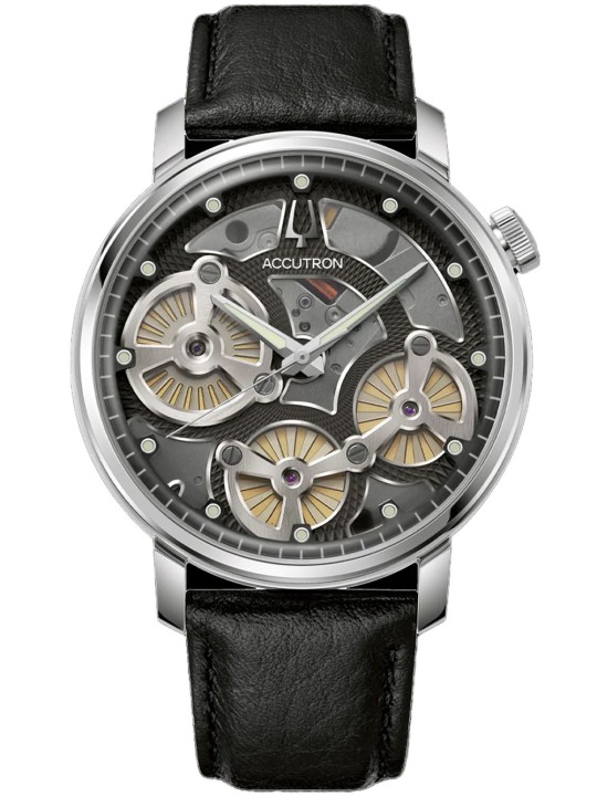 orologio uomo Bulova 26A210A Accutron Spaceview Evolution Mens Watch 44mm 5ATM