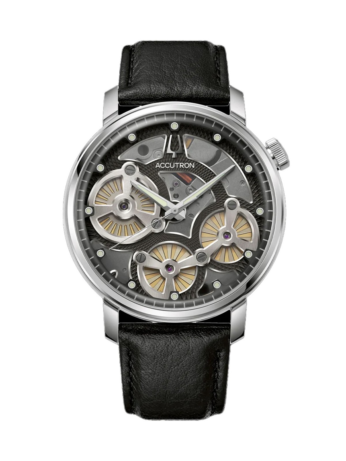 orologio uomo Bulova 26A210A Accutron Spaceview Evolution Mens Watch 44mm 5ATM