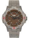 orologio uomo Traser H3 110668 Tactical Brown Titan Mens Watch 46mm 20ATM