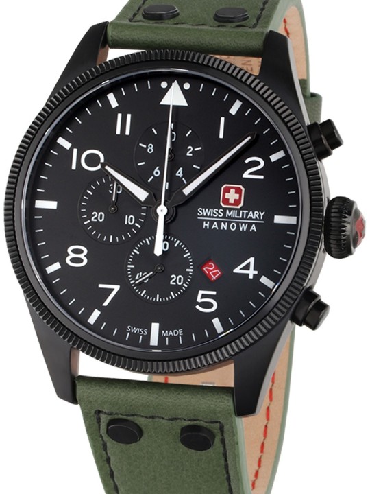 orologio uomo Swiss Military Hanowa SMWGC0000430 Thunderbolt Chronograph Mens Watch 43mm 10ATM