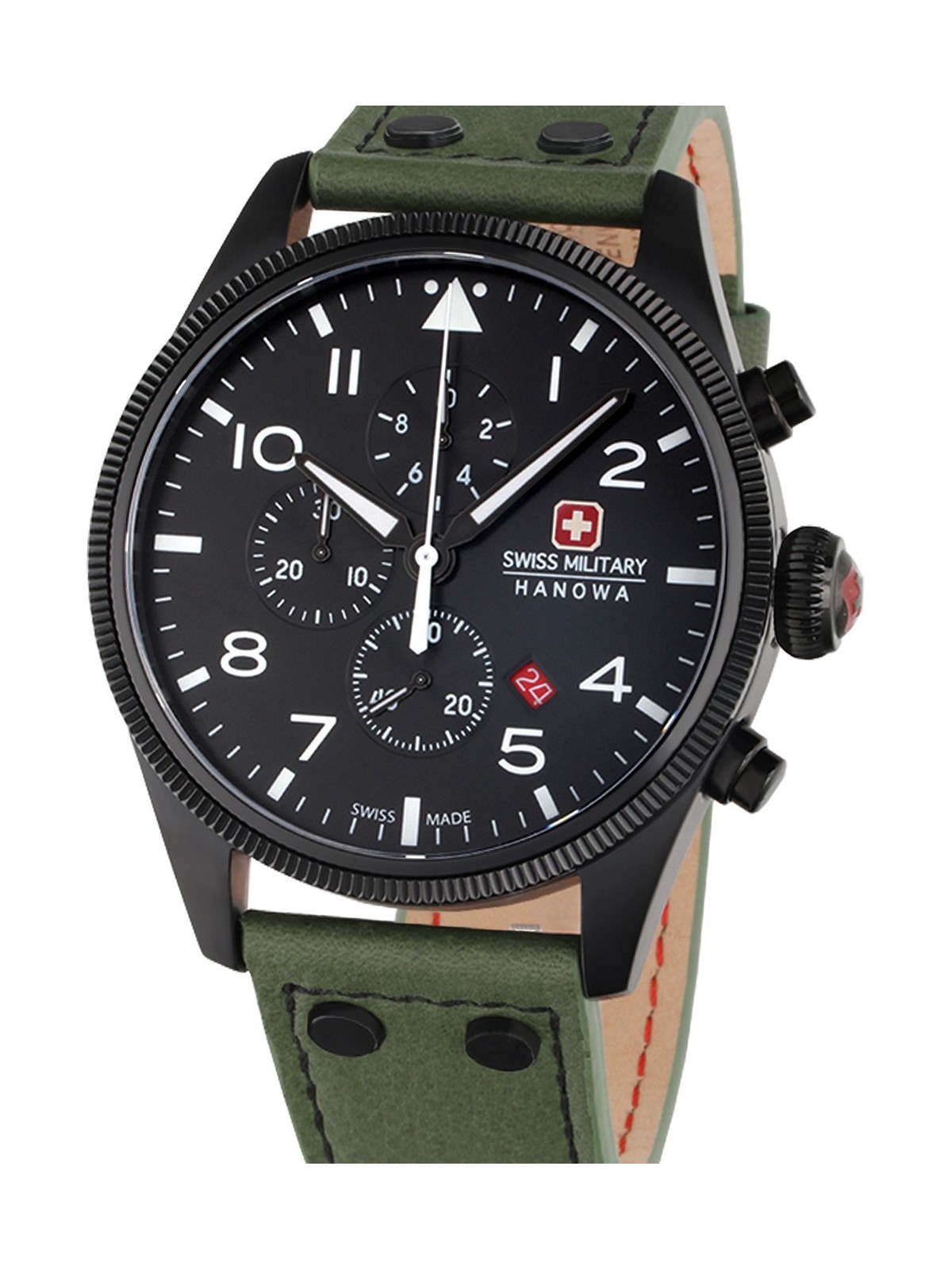 orologio uomo Swiss Military Hanowa SMWGC0000430 Thunderbolt Chronograph Mens Watch 43mm 10ATM