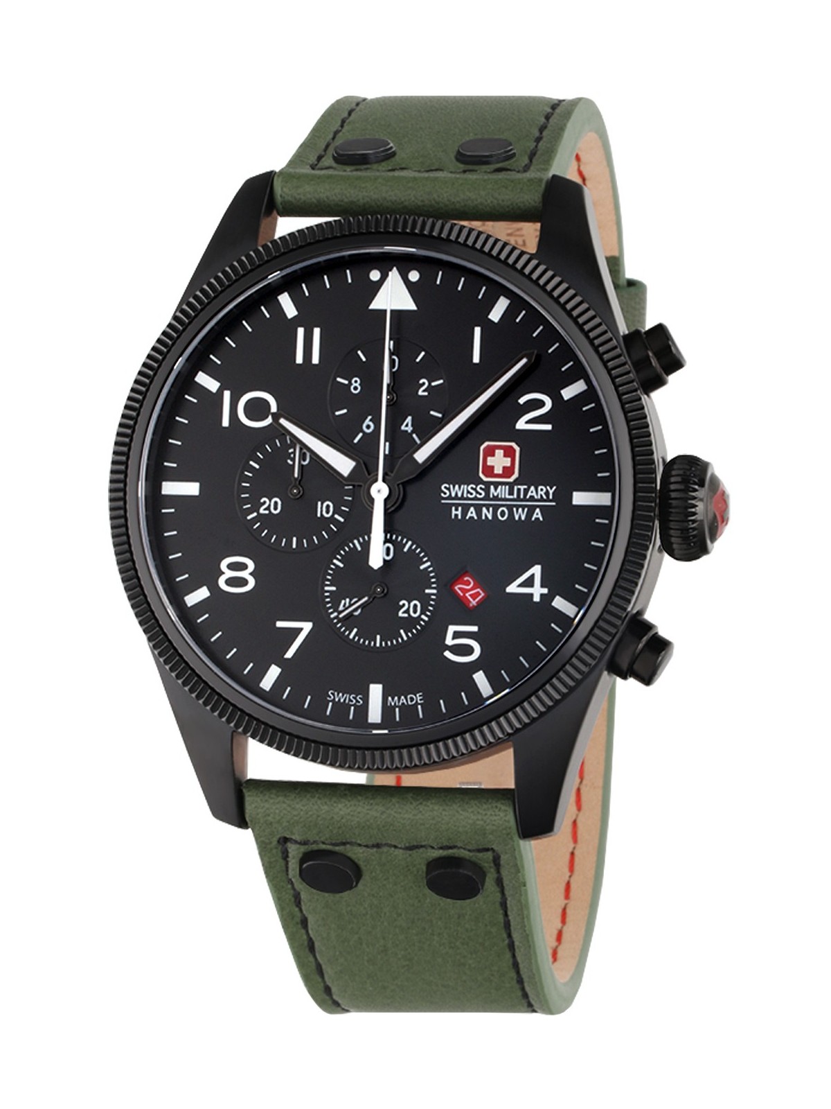 orologio uomo Swiss Military Hanowa SMWGC0000430 Thunderbolt Chronograph Mens Watch 43mm 10ATM