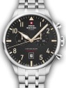 orologio uomo Swiss Military SM34098.04 Vintage Chronograph Mens Watch 43mm 10ATM