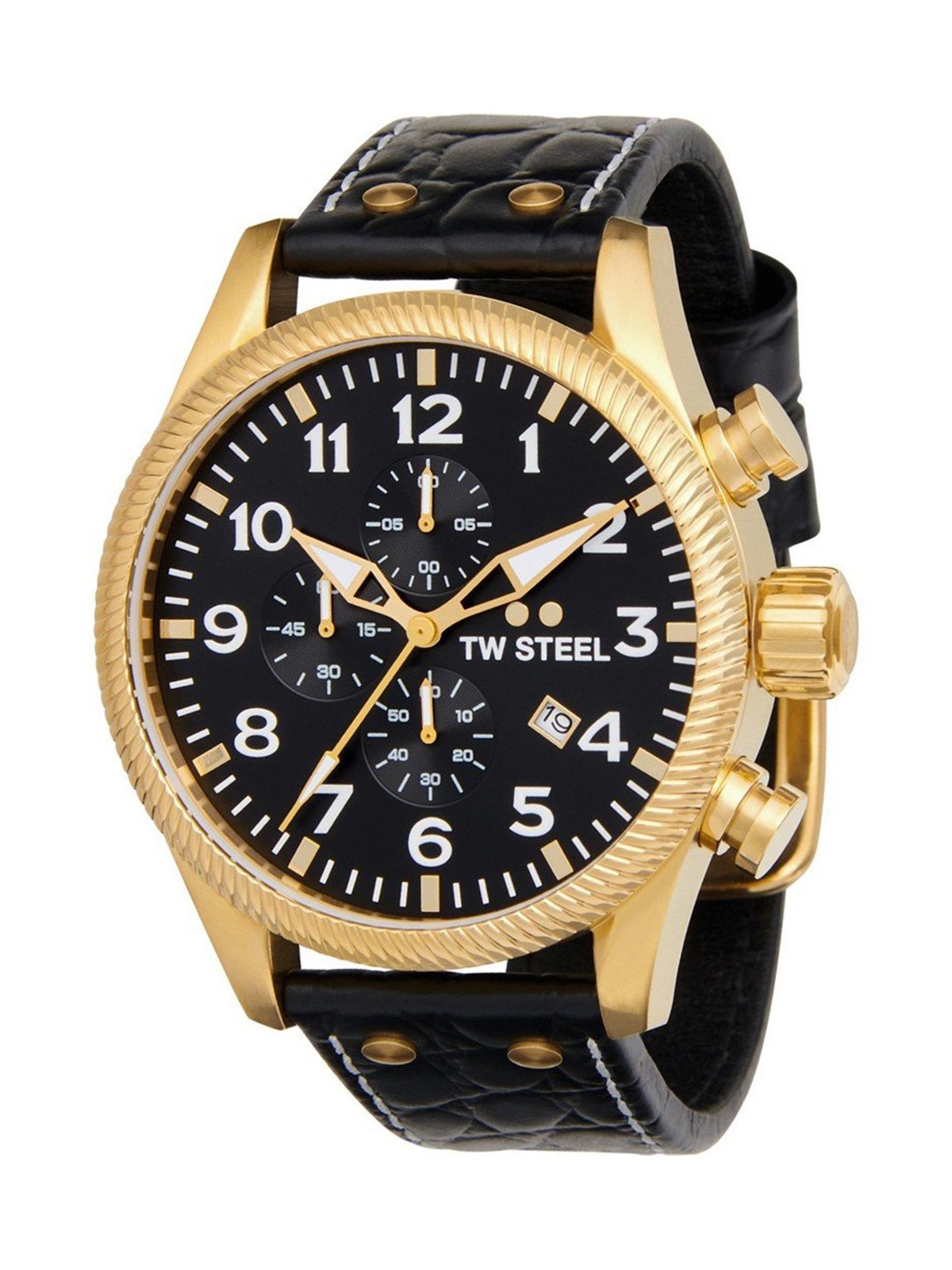orologio uomo TW-Steel VS115 Volante Chronograph Mens Watch 48mm 10ATM