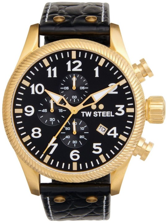 orologio uomo TW-Steel VS115 Volante Chronograph Mens Watch 48mm 10ATM