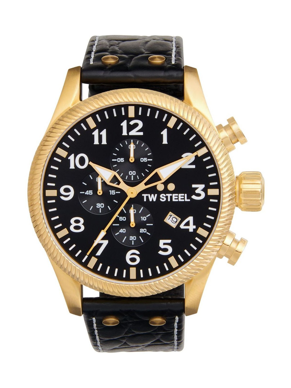 orologio uomo TW-Steel VS115 Volante Chronograph Mens Watch 48mm 10ATM