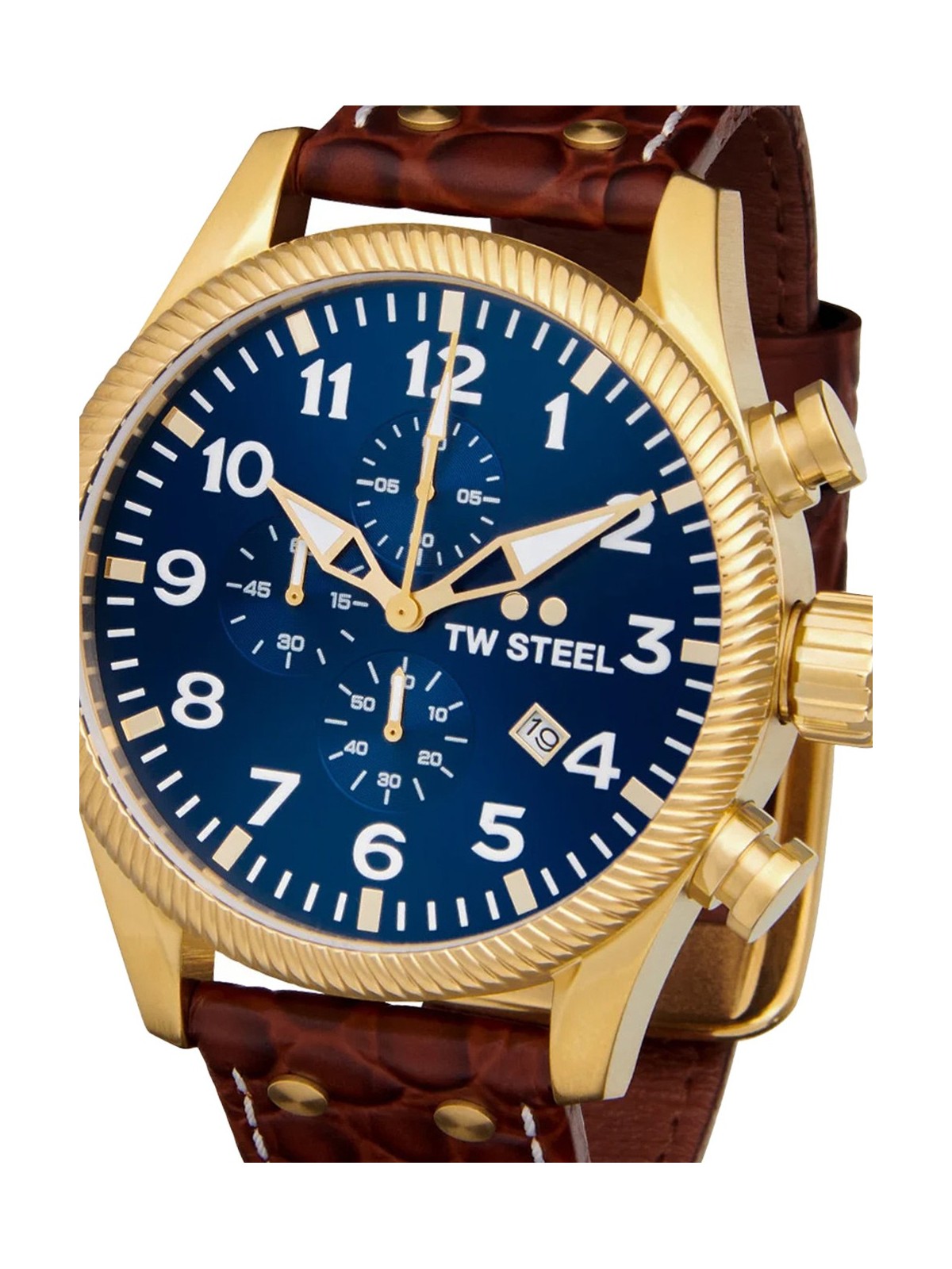 orologio uomo TW-Steel VS114 Volante Chronograph Mens Watch 48mm 10ATM