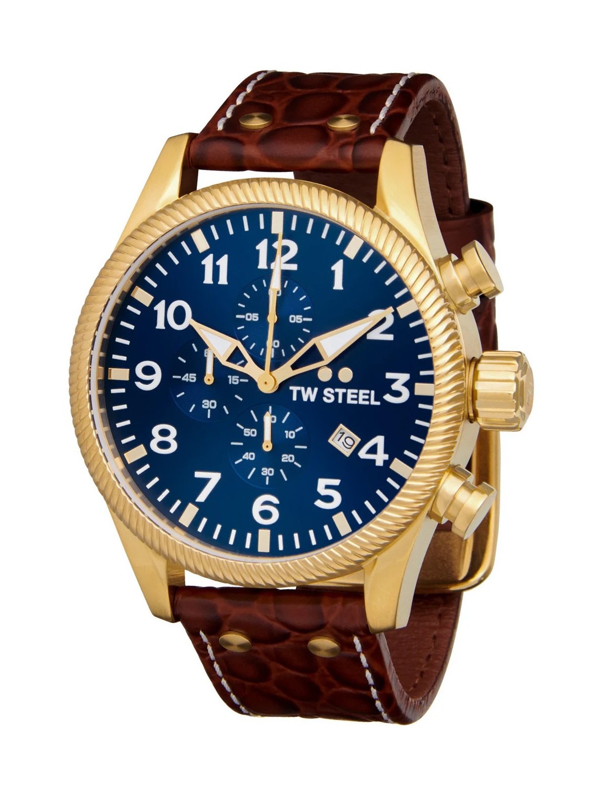 orologio uomo TW-Steel VS114 Volante Chronograph Mens Watch 48mm 10ATM