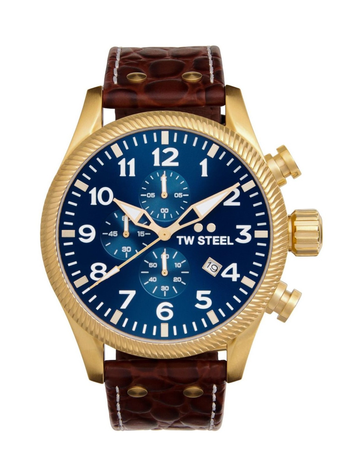 orologio uomo TW-Steel VS114 Volante Chronograph Mens Watch 48mm 10ATM