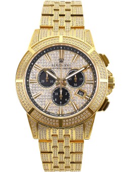orologio uomo Louis XVI LXVI1123 Majeste Iced Out Chronograph Mens Watch 43mm 5ATM