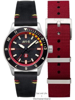 orologio uomo AVI-8 AV-4103-01 Tuskegee Airmen Limited Edition Mens Watch 40mm 5ATM