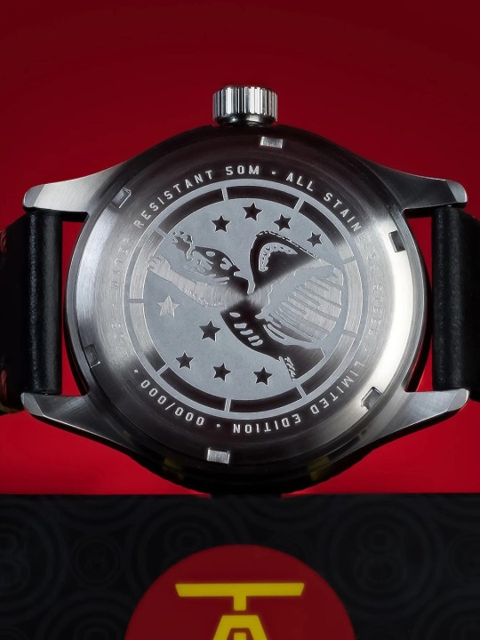 orologio uomo AVI-8 AV-4103-01 Tuskegee Airmen Limited Edition Mens Watch 40mm 5ATM