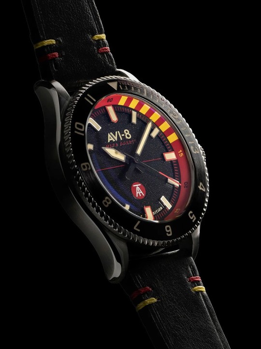 orologio uomo AVI-8 AV-4103-01 Tuskegee Airmen Limited Edition Mens Watch 40mm 5ATM