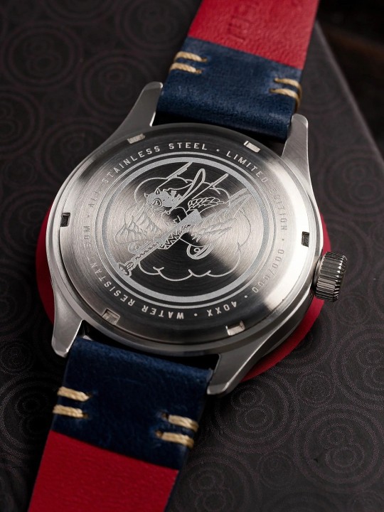 orologio uomo AVI-8 AV-4103-03 Tuskegee Airmen Limited Edition Mens Watch 40mm 5ATM