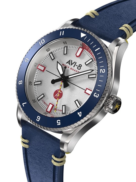 orologio uomo AVI-8 AV-4103-03 Tuskegee Airmen Limited Edition Mens Watch 40mm 5ATM