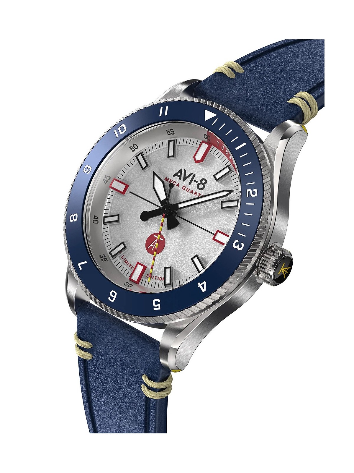 orologio uomo AVI-8 AV-4103-03 Tuskegee Airmen Limited Edition Mens Watch 40mm 5ATM