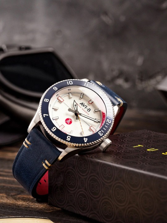 orologio uomo AVI-8 AV-4103-03 Tuskegee Airmen Limited Edition Mens Watch 40mm 5ATM